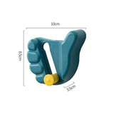 Home Decor Wall Mounted Mop and Broom Holder, Pack Broom & Mop Holder Rack, Wall Storage Organizer ,Wall Mounted Gripper