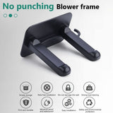Dryer Holder, Wall Mounted Bathroom Hair Dryer Rack, Self Adhesive Blow Dryer Hanger, Storage Organizer Shelf, Space Organizer