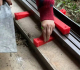4 Pcs Reusable Leveling Wedges, Tile Leveling System Wedges, Door and Window Shims for Installing Doors, Windows or Cabinets