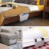 Bedside Caddy,Bed Storage Organizer Hanging Bag Holder,Magazine Book Phone Tablet Cables Remote for Home Dorm Bed Sofa