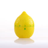 1Pcs Fashion Cartoon Kitchen Timer Different Shape Creative Reminders Wide range of uses(Lemon)