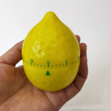 1Pcs Fashion Cartoon Kitchen Timer Different Shape Creative Reminders Wide range of uses(Lemon)