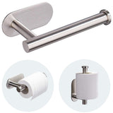 Toilet Paper Holder - Self Adhesive Toilet Paper Holder Wall Mount for Bathroom, Stainless Steel Command Strip Toilet Paper Roll In Australia - Darrahopens