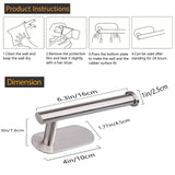 Toilet Paper Holder - Self Adhesive Toilet Paper Holder Wall Mount for Bathroom, Stainless Steel Command Strip Toilet Paper Roll In Australia - Darrahopens