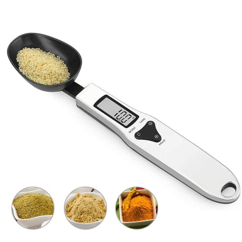 Measuring Spoon Food Scale Digital Multi-Function Small Digital Spoon Scale, Weight from 0.1 Grams to 500 Grams  -LCD Display In Australia - Darrahopens