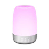 Wake Up Night Light with Sunrise Simulation Alarm Clock, 3 Ways Dimmable Warm White Bedside Lamp for Kid