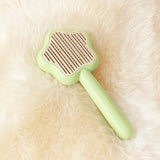 Cat Brush Dog Brush Cat Hair Brush with Release Button Cat Brush for Shedding Pets Brushs Pet Hair Cleaner Brush Self-cleaning In Australia - Darrahopens
