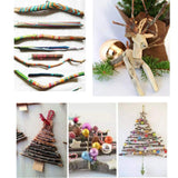 7Pcs Driftwood Natural Wooden Dried Tree Branches Wood Branches Real Plants Branch for DIY Arts Crafts Photo Props In Australia - Darrahopens