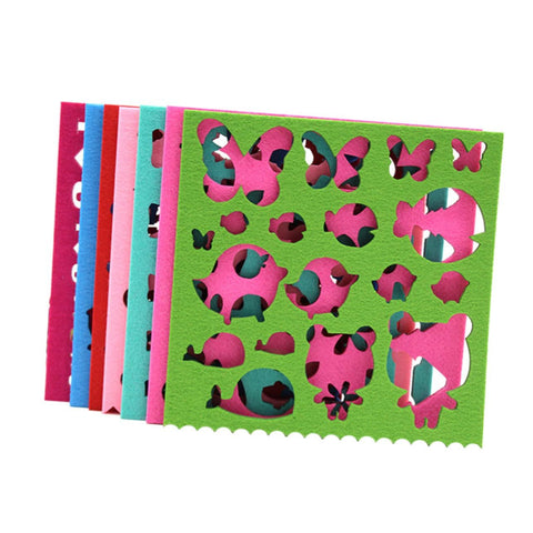 7pcs Template Craft Felting Template Needle Felting Templates Embroidery Craft Shaping Needle Felt Mold Felting Starter Kit DIY In Australia - Darrahopens