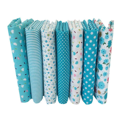 Quilting Fabric 7pcs 50 x 50cm Cotton Fabric DIY Making Supplies Craft Patchwork Fabric Bundle Fat Quarter Pre-Cut Quilt Squares In Australia - Darrahopens