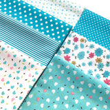 Quilting Fabric 7pcs 50 x 50cm Cotton Fabric DIY Making Supplies Craft Patchwork Fabric Bundle Fat Quarter Pre-Cut Quilt Squares In Australia - Darrahopens