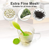 4 Pack Silicone Tea Infusers for Loose Tea, Silicone Tea Steeper Extra Fine Mesh Loose Tea Filter Silicone Lid Tea Cup Filter In Australia - Darrahopens
