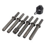 7 Pcs Heavy Duty Smoothing Pneumatic Air Rivet Hammer Tools Steel Air Hammer Chisel Pneumatic Hammer for Hollow Solid Half-hollow In Australia - Darrahopens