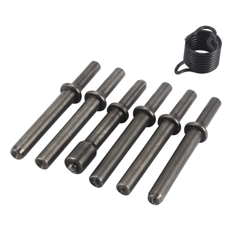 7 Pcs Heavy Duty Smoothing Pneumatic Air Rivet Hammer Tools Steel Air Hammer Chisel Pneumatic Hammer for Hollow Solid Half-hollow In Australia - Darrahopens