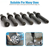 7 Pcs Heavy Duty Smoothing Pneumatic Air Rivet Hammer Tools Steel Air Hammer Chisel Pneumatic Hammer for Hollow Solid Half-hollow