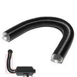 76mm Preheater Hose Air Inlet Pipe,Air Duct Drain Hose Car Heater Duct Vent Warm Air Outlet for Air Heaters, Aluminum