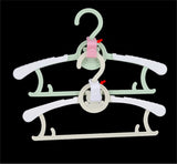 Clothes Hanger Connector Hooks Plastic Cascading Hangers Saving Organizer Hanger Hooks for Heavy Duty(10 PiecesRandom Color)