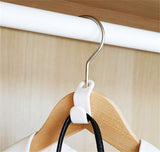 Clothes Hanger Connector Hooks Plastic Cascading Hangers Saving Organizer Hanger Hooks for Heavy Duty(10 PiecesRandom Color)