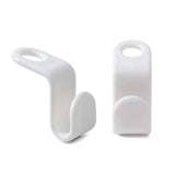 Clothes Hanger Connector Hooks Plastic Cascading Hangers Saving Organizer Hanger Hooks for Heavy Duty(10 PiecesRandom Color)