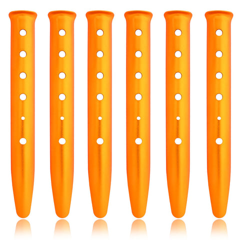 5X Snow and Sand Tent Stakes Pegs - Aluminum U-Shaped Tent Pegs Tent Nails Lightweight for Camping Hiking Backpacking In Australia - Darrahopens