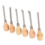 1 Set 6pcs Engraved Ball Handle Ceramic Metal Clay Palm Woodworking Carving Beginners Supply Carving Crafts Accessory In Australia - Darrahopens