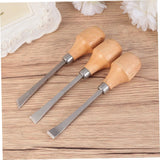 1 Set 6pcs Engraved Ball Handle Ceramic Metal Clay Palm Woodworking Carving Beginners Supply Carving Crafts Accessory In Australia - Darrahopens