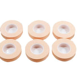6 Rolls Flexible Skin Tape Breathable Nose Tape Self Adhesive Gauze Tape for Wound Injuries Swelling Sports, Beige