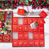 Christmas Holiday Advent Calendar, Puzzle Retro Educational Toys, Winter Holiday Puzzle Christmas Surprise Gift for Kids and Adults