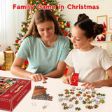 Christmas Holiday Advent Calendar, Puzzle Retro Educational Toys, Winter Holiday Puzzle Christmas Surprise Gift for Kids and Adults