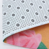 packingSpring Welcome Doormat Small Blue Flowers and Green Leaves Welcome Floor Mats Kitchen Indoor and Outdoor Decoration In Australia - Darrahopens