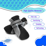 Durable dog shoe waterproof boots, paw protector - anti slip reflective, suitable for large and medium-sized dogs In Australia - Darrahopens