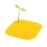 Silicone floor drain with cute bean sprout shape, sewer deodorization and odor prevention pad, insect proof drainage plug In Australia - Darrahopens