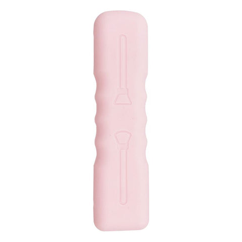 Silicone makeup brush bag with magnetic seal, portable travel makeup brush holder, waterproof makeup storage, easy to clean In Australia - Darrahopens