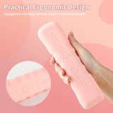Silicone makeup brush bag with magnetic seal, portable travel makeup brush holder, waterproof makeup storage, easy to clean