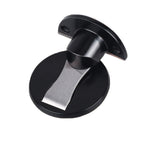 Stainless steel solid invisible suction, no drilling, with adhesive zinc alloy magnetic buckle anti door stopper