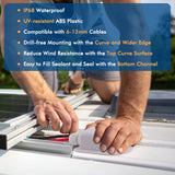 Waterproof solar cable entry sealing sleeve, suitable for weather resistant double cable entry shell of solar panels for RVs In Australia - Darrahopens