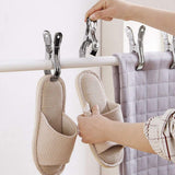 3pcs Stainless steel clothes clip, beach chair towel clip, giant clothes clip, metal clip - prevents towels from being blown away