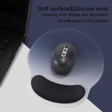 Fashionable and Personalized Gel Ergonomic Mouse Pad for Office Desk Accessories - Non-Slip Bottom - Comfortable for Gaming