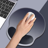 Fashionable and Personalized Gel Ergonomic Mouse Pad for Office Desk Accessories - Non-Slip Bottom - Comfortable for Gaming