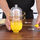 Portable Egg Scrambler Shaker Whisk Hand Powered Golden Egg Maker Eggs Yolk White Mixer Kitchen Gadgets for Mixing the Egg In Australia - Darrahopens