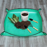 Plant transplantation and dirtiness control transplantation pad, thickened waterproof pot tray, succulent plant pot mat
