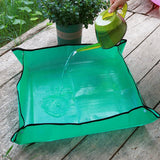 Plant transplantation and dirtiness control transplantation pad, thickened waterproof pot tray, succulent plant pot mat In Australia - Darrahopens