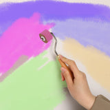 Rubber brake rollers used for printing are anti slip tape construction tools, wallpaper and scrapbook printing rollers