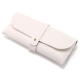 Glasses storage bag to avoid lens scratching, myopia glasses storage bag,unisex glasses bag leather bag