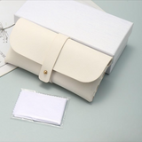 Glasses storage bag to avoid lens scratching, myopia glasses storage bag,unisex glasses bag leather bag
