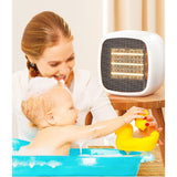 Portable Electric Mini Fan Heater Desktop Household Wall Desktop Heating Stove Radiator Warmer Machine for winter