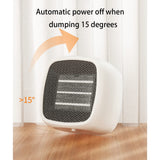 Portable Electric Mini Fan Heater Desktop Household Wall Desktop Heating Stove Radiator Warmer Machine for winter