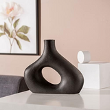 Ceramic vase ornaments, dried flowers, living room home decor, creative homestay style decorations, flower vessels In Australia - Darrahopens