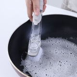 Dishwasher Brush with Soap Dispenser. Long Handled Hydraulic Dishwashing Brush.Kitchen Tool Cleaning Brush, Non Stick Oil Brush.