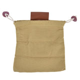 Foldable Canvas Fruit Collecting Bag with Adjustable Waist Belt, Reliable and Lightweight Harvest Tote for Camping and Foraging